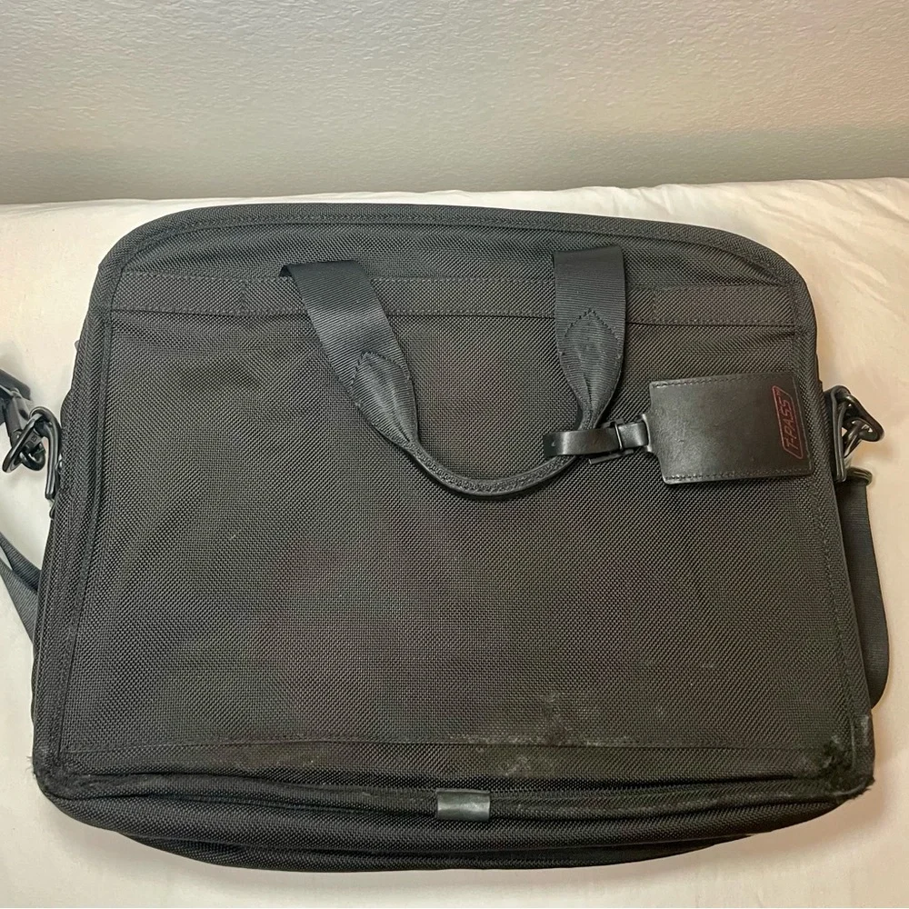 Tumi Alpha T-Pass Briefcase with Multiple Compartments 26145DH